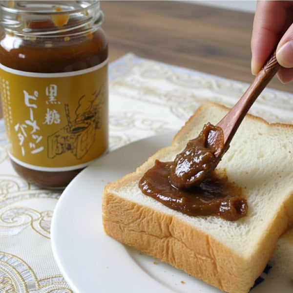 오키나와 나카소네 흑설탕 땅콩버터 190g