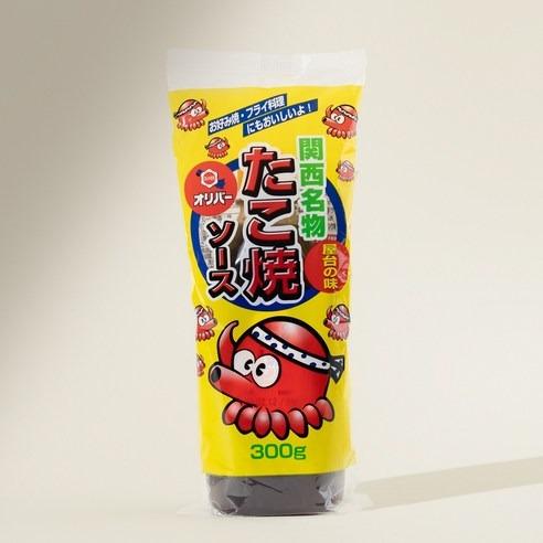 올리버 소스 타코야끼 소스 달콤하고 고소한 소스 300g
