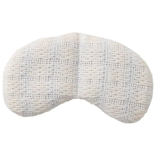 유기농 순면 눈 베개 아즈키 콩 따뜻한 스팀 눈 압축 19x9cm