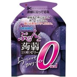오리히로 0칼로리 한입 크기 과일 곤약 젤리 모듬 432g