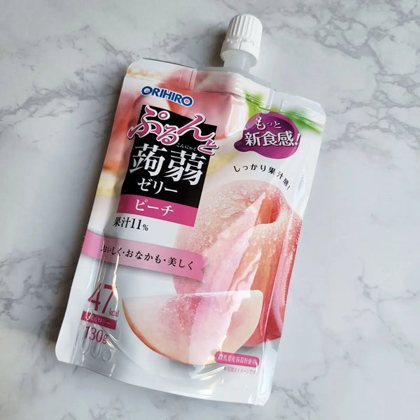 오리히로 드링크 곤약젤리 드링크 복숭아맛 130g