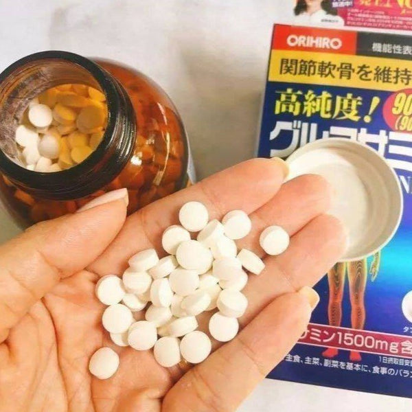 오리히로 글루코사민 일본 보충제 1500mg 900정