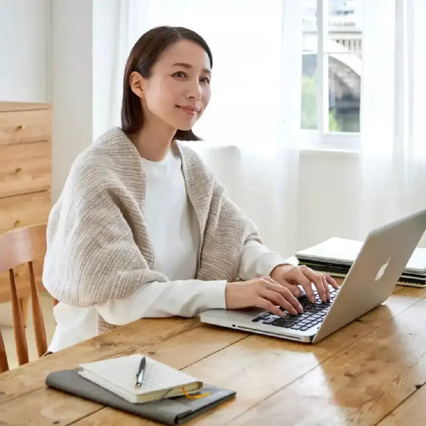 오림 이마바리 소프트 코튼 갈라 숄 76 x 165cm