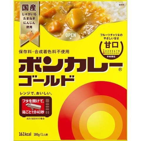 오츠카 본카레 골드 일본식 카레 순한 즉석식품 180g