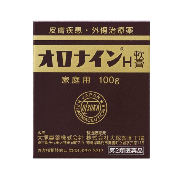 상처 및 경미한 화상용 오로나인 H 연고 방부제 밤 100g