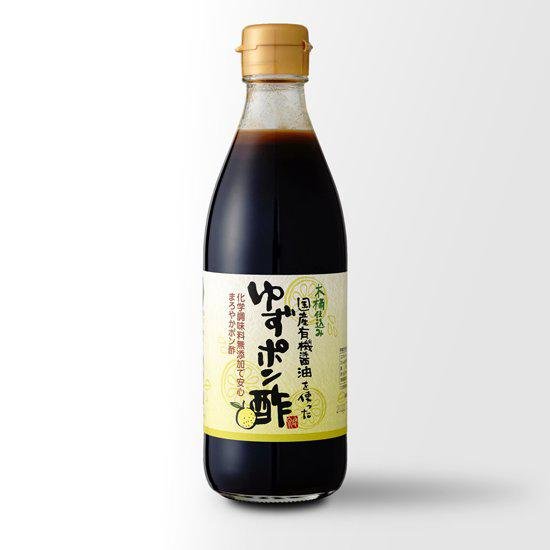 아다치죠조 유자 유기농 간장 & 스다치로 만든 폰즈 소스 360ml