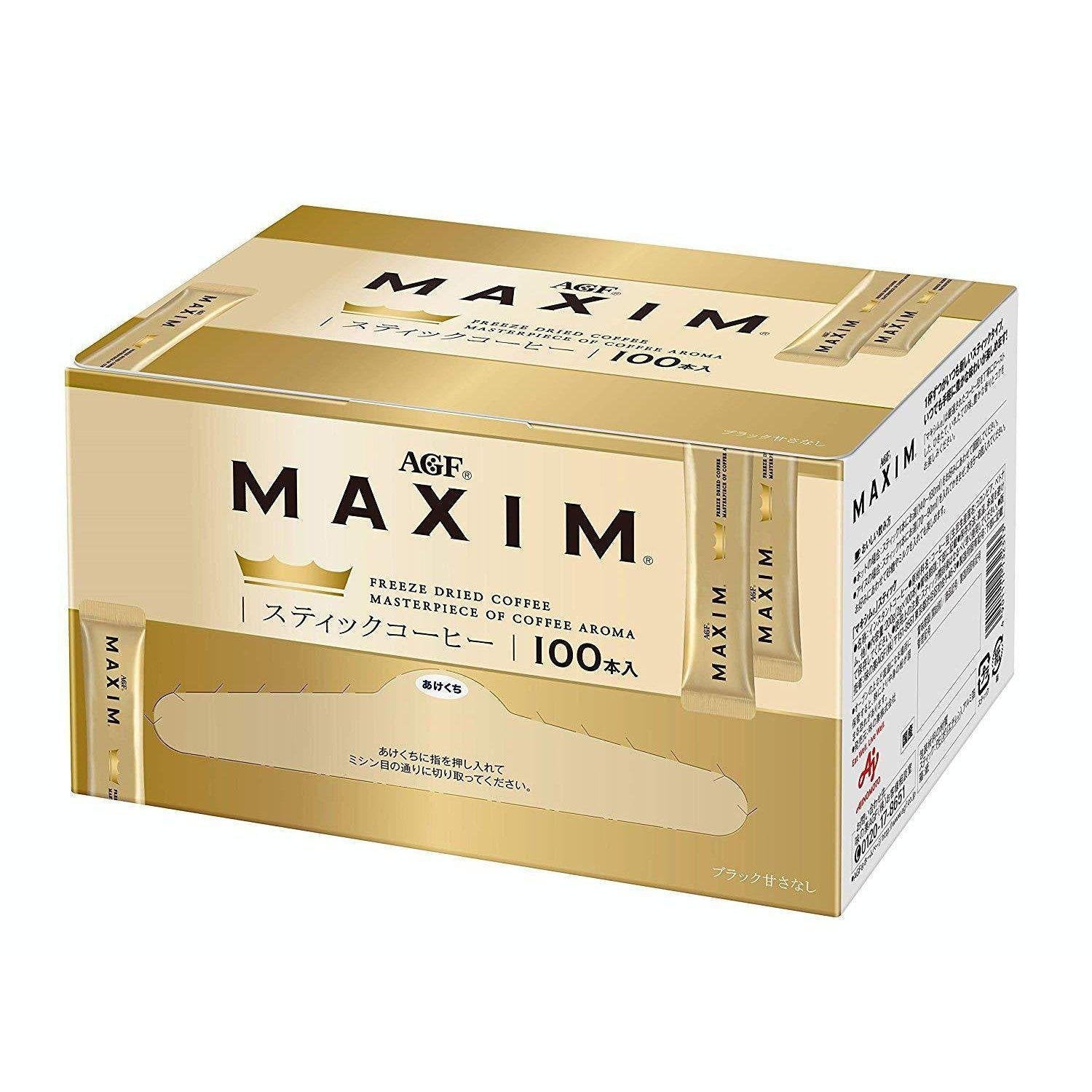 AGF 맥심 동결건조 인스턴트 커피 100스틱