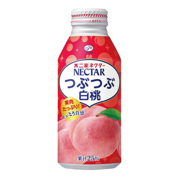 후지야 넥타 복숭아 음료 분쇄 백도 음료 380ml
