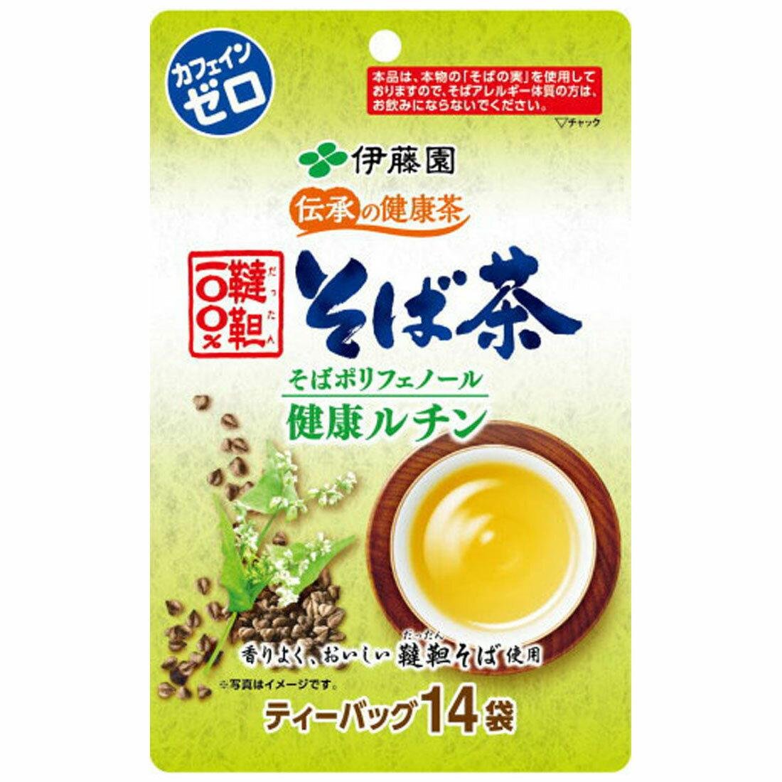 이토엔 소바차 디카페인 타르타르 메밀 티백 14ct.