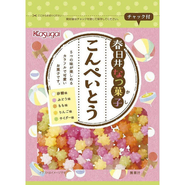 가스가이 콘페이토 일본산 설탕 캔디 5가지 맛 모듬 85g