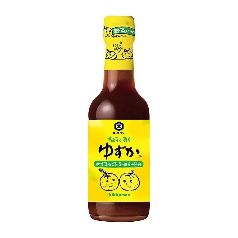 기코만 유즈카 감귤 폰즈 간장 고소하고 톡 쏘는 양념 250ml