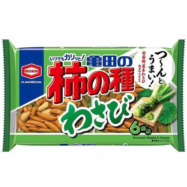 카키노타네 와사비 땅콩 센베이 164g