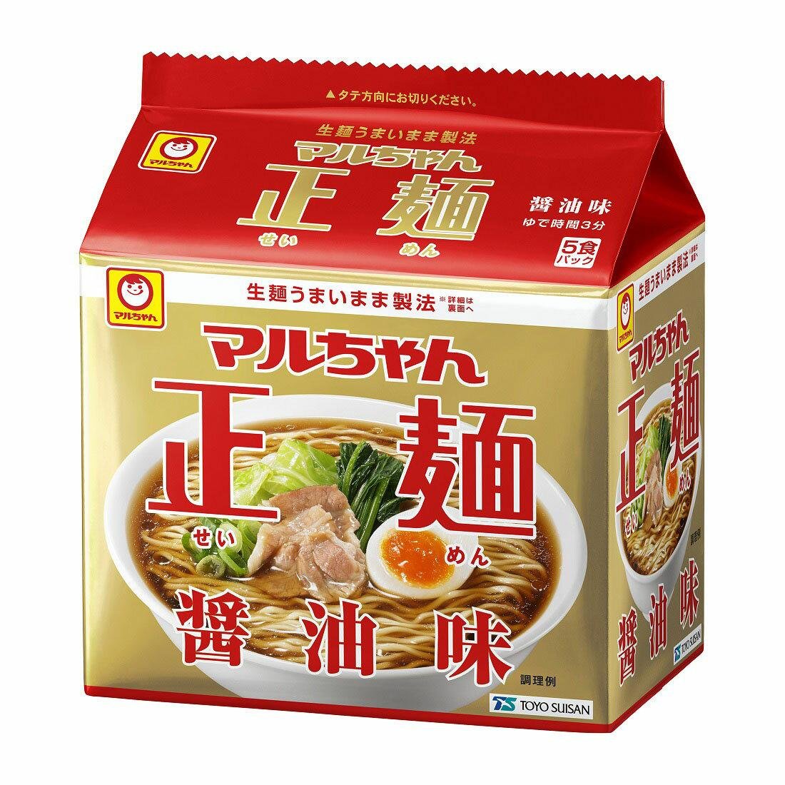 마루짱 세이멘 간장 간장 라면 즉석면 5P