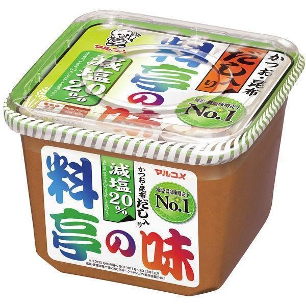 마루코메 료테이노 아지 미소 된장과 저염 국물 750g