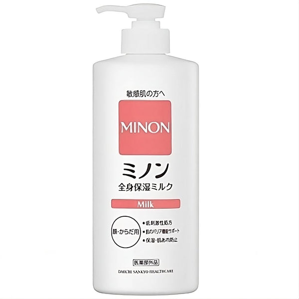 미논 모이스춰라이징 바디 밀크 민감성 피부용 400ml