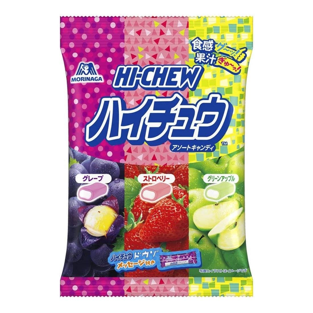 하이츄 일본산 소프트 과일 캔디 3가지맛 모듬 86g