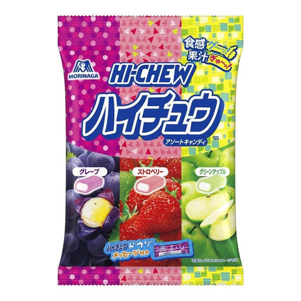 하이츄 일본산 소프트 과일 캔디 3가지맛 모듬 86g