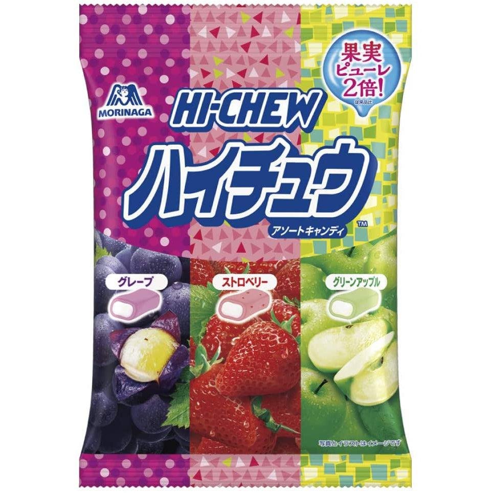 하이츄 일본산 소프트 과일 캔디 3가지 맛 모음 (6팩)