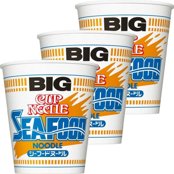닛신 인스턴트 컵누들 해산물 맛 BIG (3개 팩)