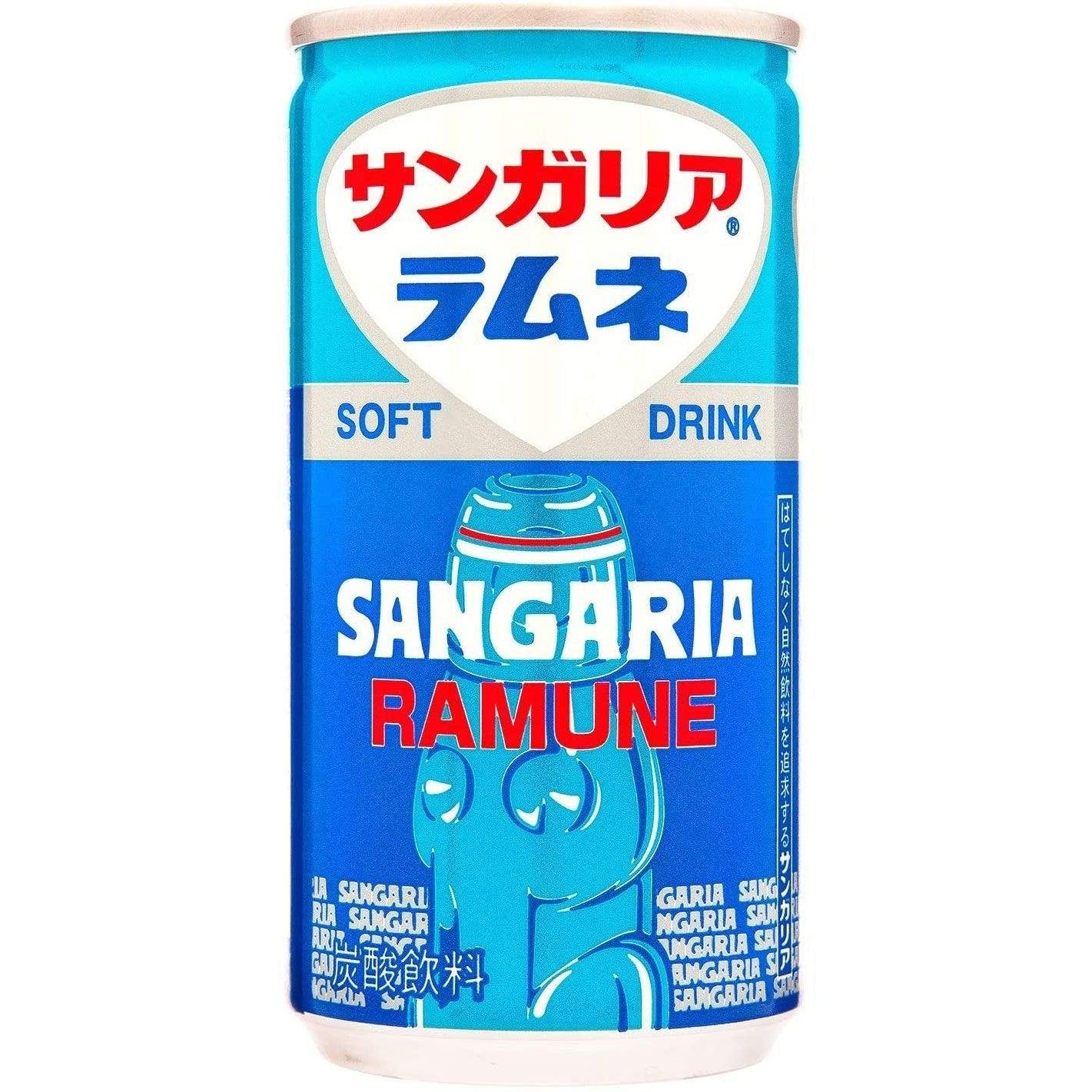 상가리아 라무네 소다 일본 소다팝 음료 190g (30캔 한 박스)