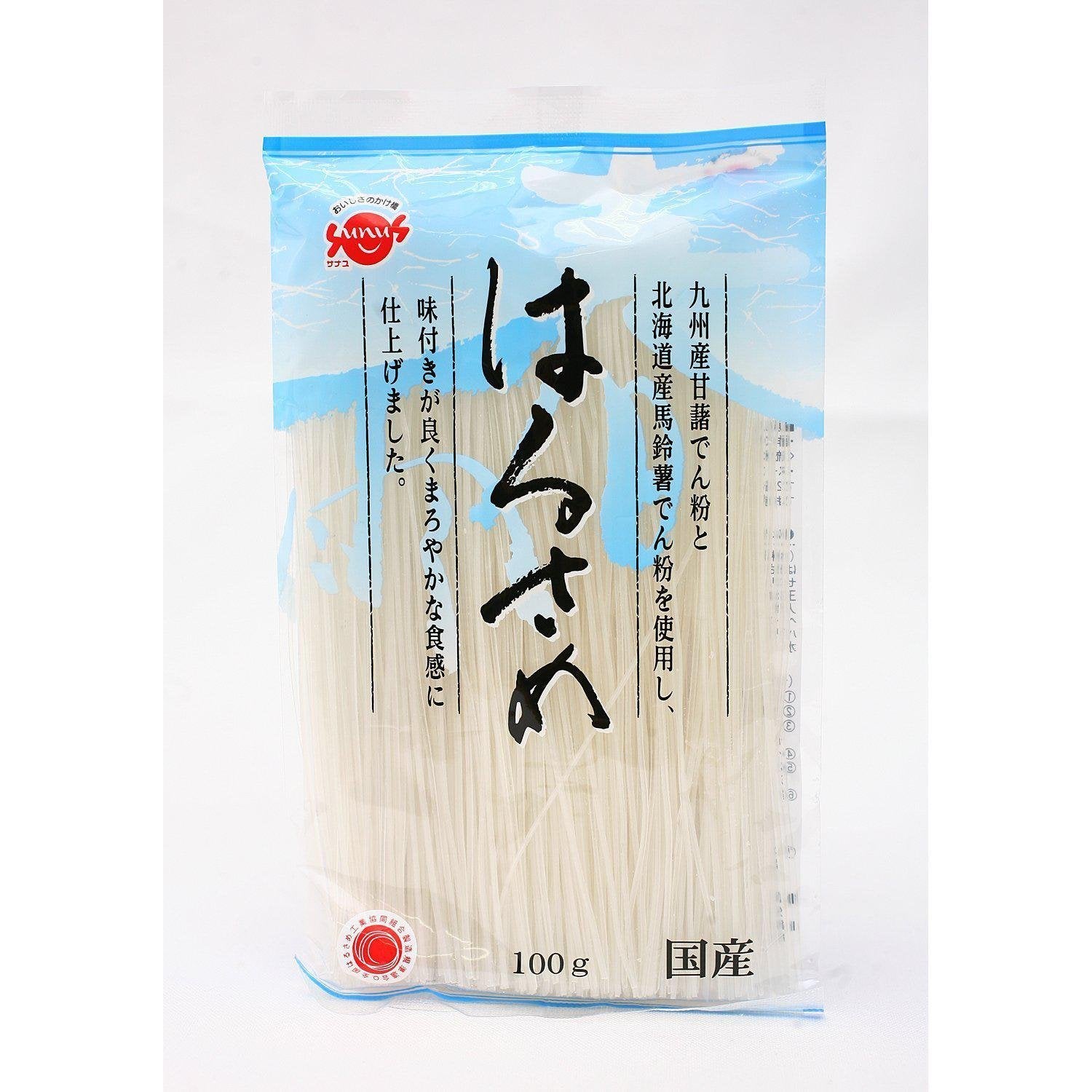 수누스 하루사메 일본 유리면 글루텐 프리 100g