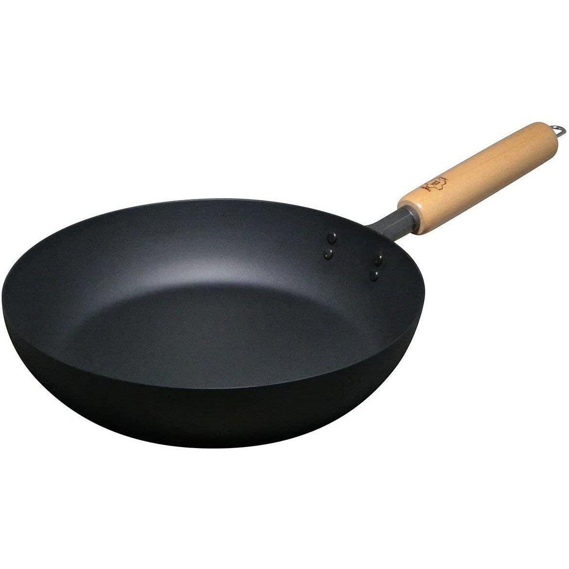 타쿠미 일본 철 프라이팬 마그마 플레이트 천연 논스틱 팬 24cm