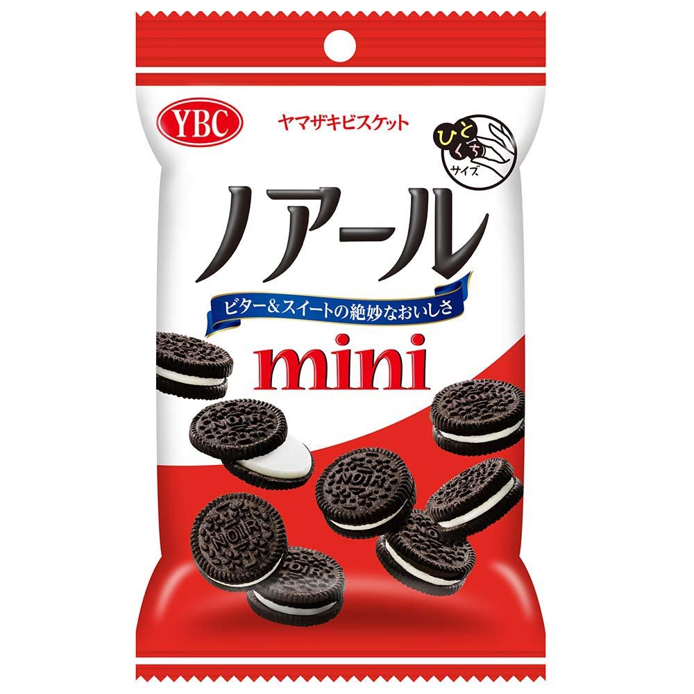 야마자키 비스킷 미니 느와르 블랙 코코아 샌드위치 쿠키 (3개입)