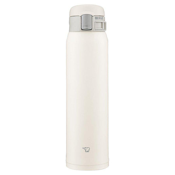 조지루시 스테인리스 머그 진공 플라스크 페일 화이트 600ml