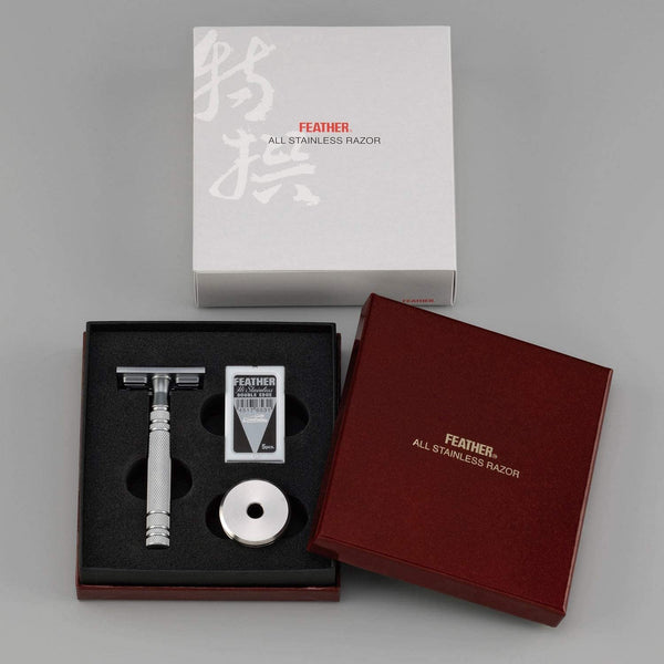 깃털 올스테인리스 안전 면도기 양날 TAS-D1