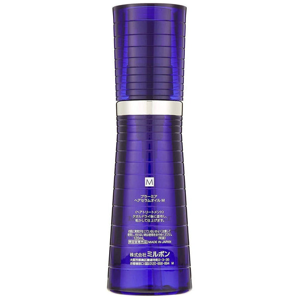 밀본 프라미아 헤어 세럼 오일 M 건조하고 뻣뻣한 모발용 120ml