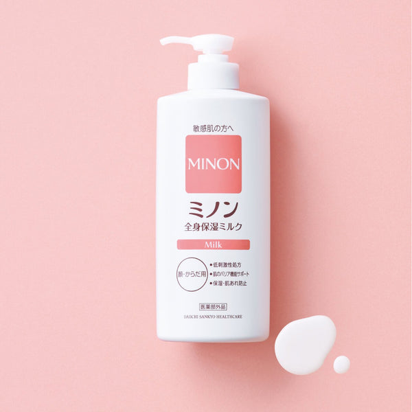 미논 모이스춰라이징 바디 밀크 민감성 피부용 400ml