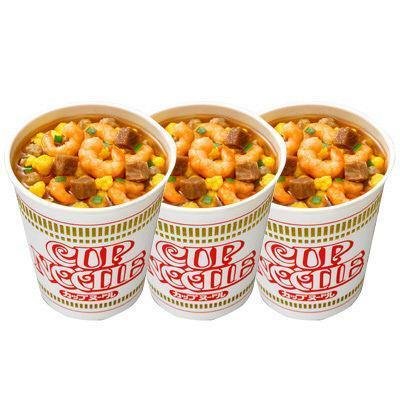 닛신 인스턴트 컵 누들 간장맛 (3팩)