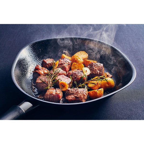야나기소리 철프라이팬 마그마 플레이트(스테인리스 뚜껑 포함) 25cm