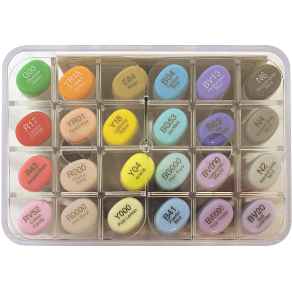 Copic Milticolor 스케치 마커 세트 전문 아트 마커 24색