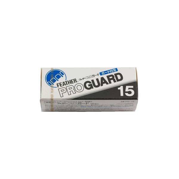 Feather Proguard 면도날 PG-15 15 블레이드(10개 팩)