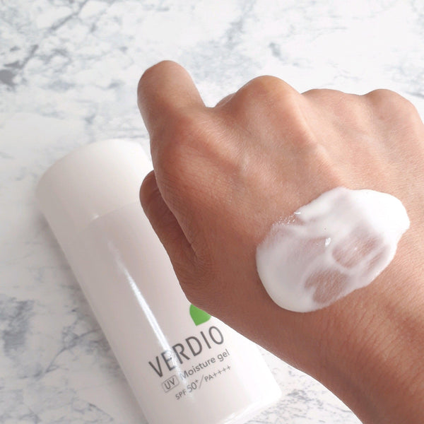 베르디오 UV 모이스처 젤 수딩 시카 선스크린 SPF50+ PA++++ 80g