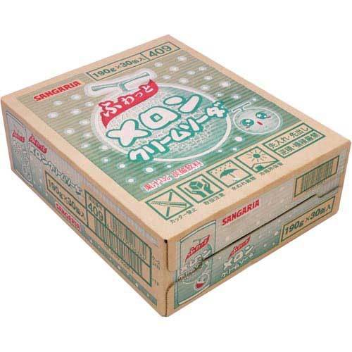 상가리아 마로후와 멜론 크림 소다 음료 190g (30캔 한박스)