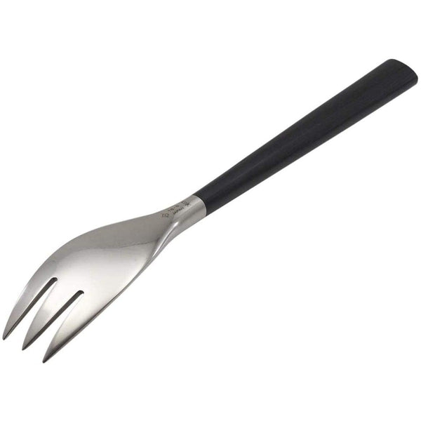 Sori Yanagi 디자이너 디저트 포크 자작나무 손잡이 190mm