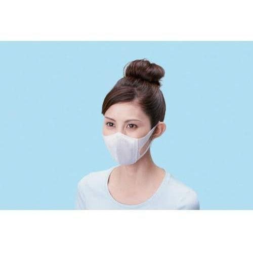 Unicharm Softalk 화이트 3D 페이스 마스크 일반 사이즈 100ct.