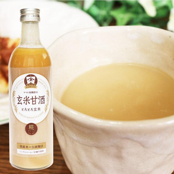 야마토 겐마이 현미 아마자케 무설탕 무알콜 음료 490ml