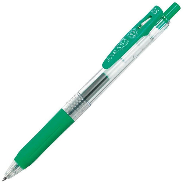 얼룩말 사라사 클립 젤 잉크 펜 5색 0.5mm P-JJ15-5A