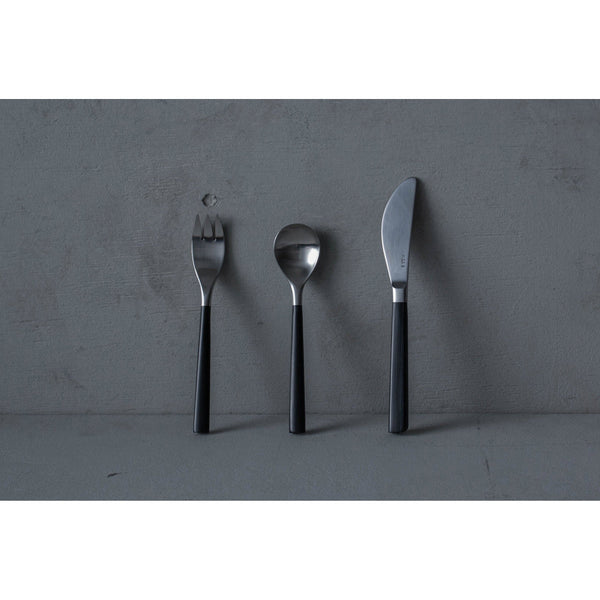 Sori Yanagi 디자이너 디저트 포크 자작나무 손잡이 190mm