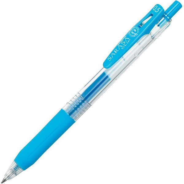 얼룩말 사라사 클립 젤 잉크 펜 5색 0.5mm P-JJ15-5A