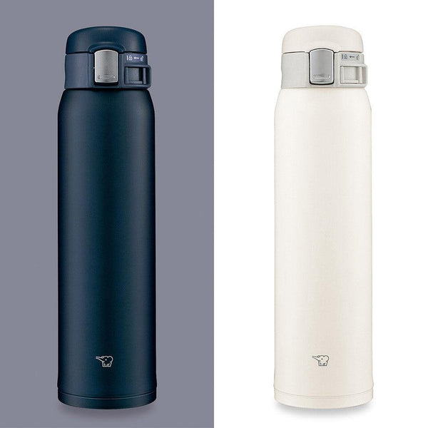 조지루시 스테인리스 머그 진공 플라스크 페일 화이트 600ml