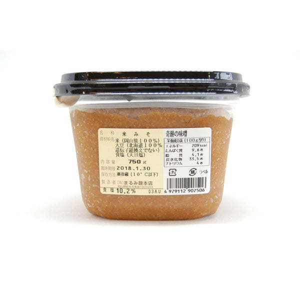 마루미코지 기세키 된장 내추럴메이드 프리미엄 된장 750g