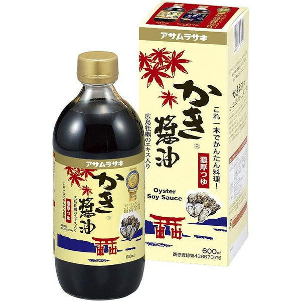 아사무라사키 가키 간장 천연 굴 간장 600ml