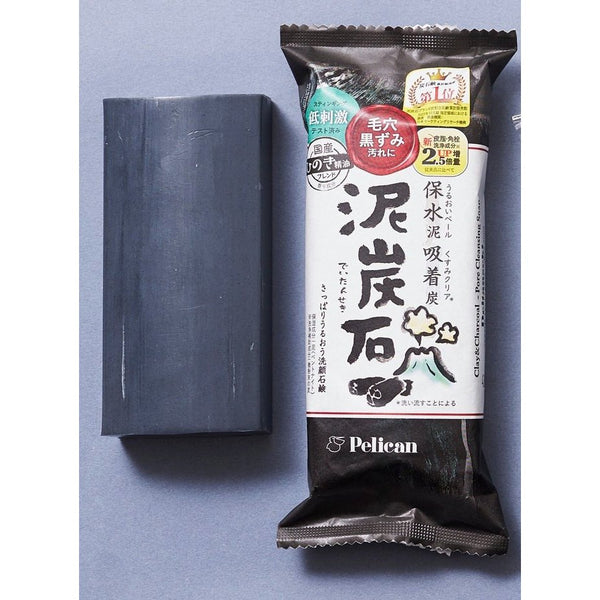 펠리칸 비누 데이탄세키 숯 비누 135g