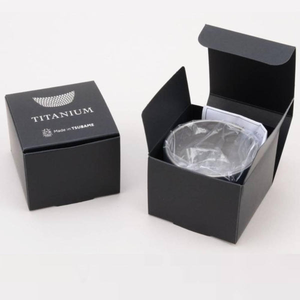 Ptygrace 티타늄 망치 사케 컵 이중벽 절연 60ml