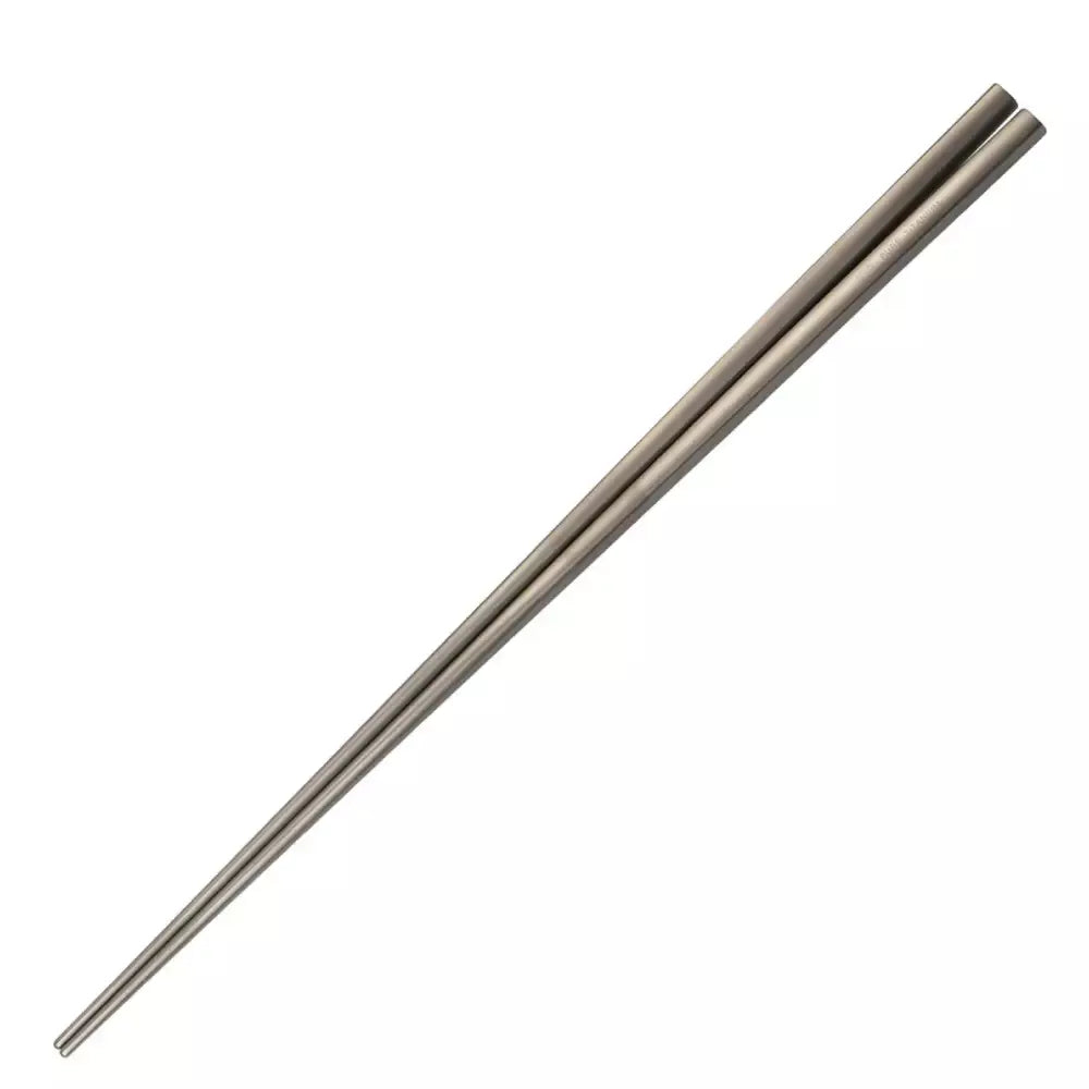 순수 티타늄 경량 젓가락 스타일리쉬 무광택 22.5cm