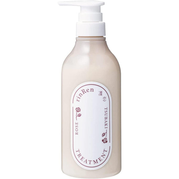 린렌 트리트먼트 로즈 앤 츠바키 비건 헤어 리페어 트리트먼트 480ml